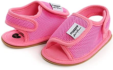 ילדים בנות תינוקות בנים גומי רשת סנדלי נעליים שטוחות סוליה רכה נעלי הליכה ראשונות נעלי רצפה פעוטות