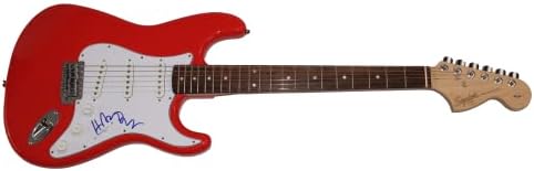 האנס צימר חתם על חתימה בגודל מלא ר פנדר סטראטוקסטר גיטרה חשמלית ג 'יימס ספנס ג' יי. אס. איי אימות ג ' יי.
