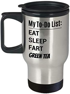 ספל טיול תה ירוק - רשימת המטלות שלי - אכלו שינה נפרד תה ירוק