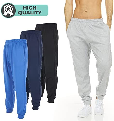 מכנסיים פעילים מעזים לגברים-רצים יבש מהיר עם שני כיסים צדדיים, בגדים אתלטים, מזדמנים, פעילים לגברים, 3 חבילות.