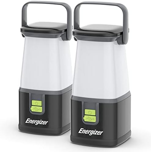 Energizer LED קמפינג פנס 360 Pro, אור אוהל עמיד במים IPX4, פנסים המופעלים על סוללה בהירה במיוחד לקמפינג, בחוץ, הפסקת