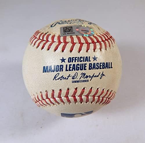 2021 משחק סן דייגו פדרס מרלין השתמש בייסבול זאק תומפסון האונג קים בול 7 - משחק משומש בייסבול