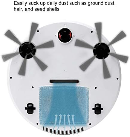 GAOSTGP שואב אבק רובוט, רובוט חכם אוטומטי, שואב אבק, שואבי אבק קטנים, רובוט גורף, מכונת ניקוי נטענת USB ברצפה USB