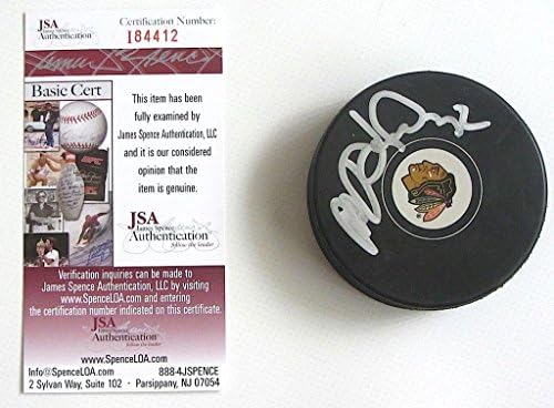 מיכל רוזיוואל חתמה על פוק 2013 גביע שיקגו בלאקהוקס-ג ' יי. אס. איי 84412-פוק עם חתימה