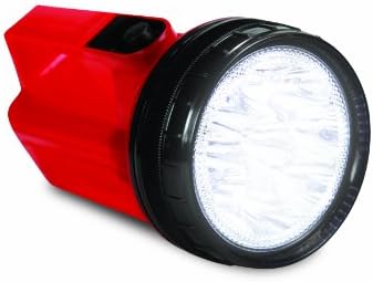 ציוד חיים - LG114 LED זרקור זוהר עם תא אחסון, אדום אדום/אדום