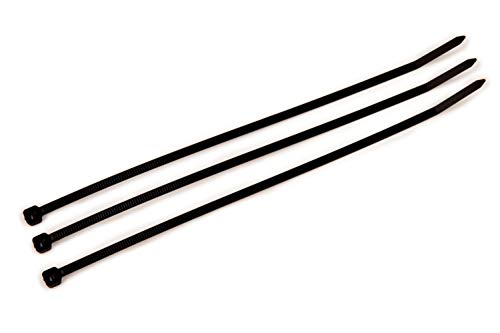 עניבת כבלים סטנדרטית 3M CT8BK50-M, שחור/ניילון, 50 פאונד, 0.18 ב- x 7.60 ב