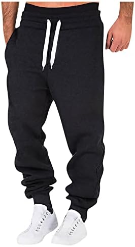 מכנסי עבודה קלים של Dudubaby מכנסי ספורט לגברים מכנסי ריצה מזדמנים