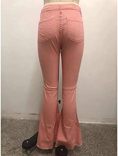 Miashui מידה 16 מכנסיים לנשים מותניים רחבות המותניים מכנסי נשים מכנסי מכנסי מכנסי מכנסי מכנסיים מתרחבים מכנסי רגל רחבים עבור