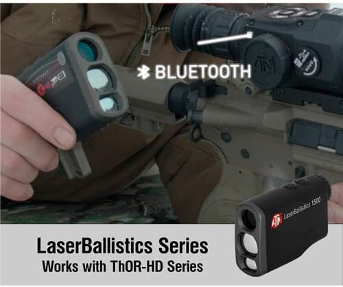 ATN Laser Ballistics Finder w/bluetooth, אפליקציית מחשבון בליסטית ופתרונות צילום