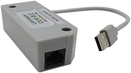 מתאם רשת Ethernet אפור USB 10/100 מגהביט לשנייה מתאים עבור Nintendo Wii/Wii U/Switch