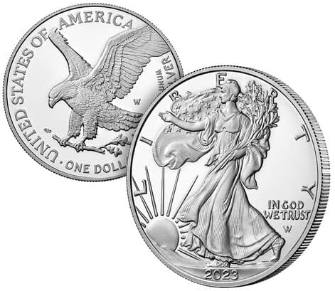 2 יחידות 2023 אמריקאי כסף נשר מטבע אמריקאי אסיפה ארהב מטבע ארהב הנצחה מטבע מלאכות מזכרות קישוטים
