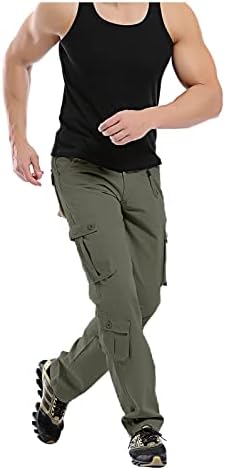 מכנסי זיעה למכנסי רוכסן מרובי כיס מכנסי מטען ספורט מכנסיים מזדמנים קמפינג חיצוני מכנסיים טקטיים