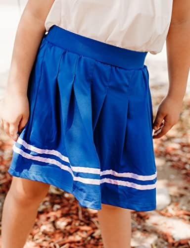 חצאיות הספורט של Geru Girl עם מכנסיים קצרים קפלים אתלטי קפלים סורטורס ביצועים Skorts
