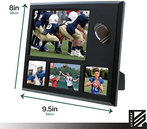 מסגרת צילום של Li'shay Sport ל -4 תמונות קולאז ' - כדורגל