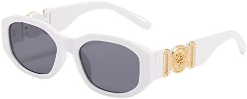 דולגר מלבן משקפי שמש לנשים טרנדי סדיר יוקרה עיצוב קטן משקפי שמש הגנה