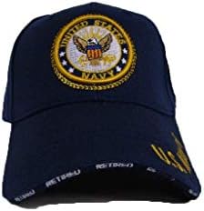 חיל הים האמריקאי סמל חותם קרסט מוגש בגאווה בדימוס כחול כובע כדור כובע