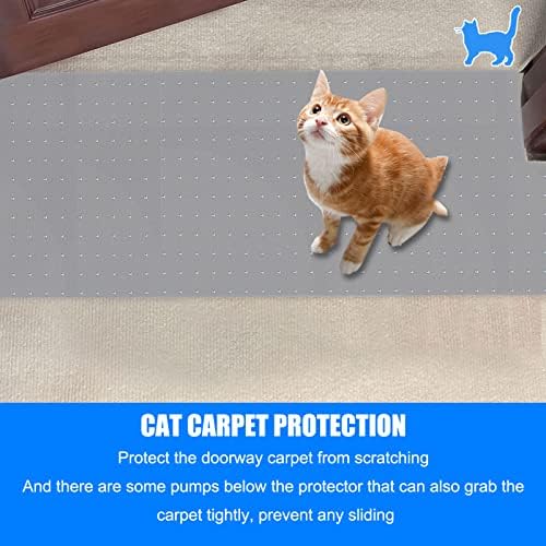 8.2 רגל חתול שטיח מגן, כבד החובה פלסטיק שטיח שריטה פקק עבור חיות מחמד, עשה זאת בעצמך החלקה שטיח מגן עבור חיות