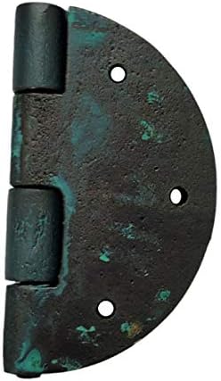 חומרת אדונאי אלטקה ארון עגול ברזל עתיק/ ציר תא מטען