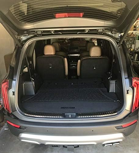 סגנון רצפה סגנון רכב אלסטי מטען מטען רשת לרשת יונדאי פליסדה 2020-2023 - מארגני תא המטען המובחר ואחסון - רשת מזוודות לרכב שטח