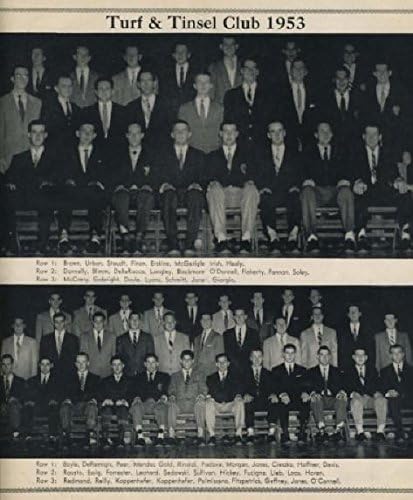 תכנית רובין הודווינק וילנובה מכללת דשא ומועדון טינסל 1953