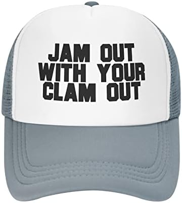 ריק עם צדפות כובע יוניסקס כובעי משאיות למבוגרים כובעים מתכווננים למבוגרים כובעי דייג קלאסיים