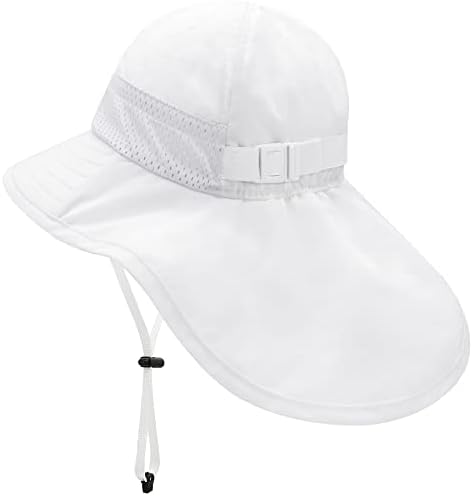 ילדים כובע שמש כובע שמש כובע לילדים כובע שמש כובע שמש לבנים בנות כובע חוף עד 50+ בנים כובע שמש דש דש ילדים משחק