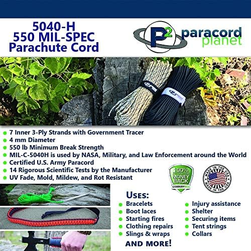 Paracord 550 Mil -spec