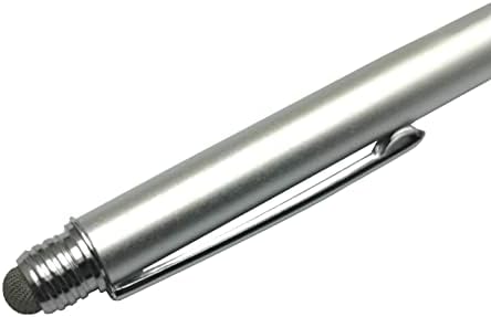 עט חרט בוקס גרגוס תואם לאינפיניטי 2021 QX50 - חרט קיבולי של Dualtip, קצה סיבים קצה קצה קיבול עט עט - כסף מתכתי