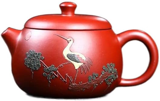 Yixing חרס סגול קומקום סיר תה קסשי עפר עפרות גולמיות דהונגפאו מנוף תוכנות תה באיכות גבוהה OOLONG PU'RE SET SET FILTER FILTEL