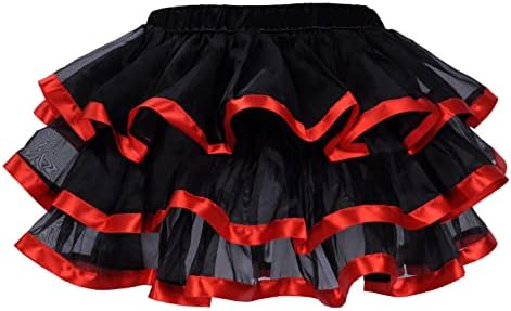 נשים של חמוד טול טוטו חצאית בציר סטיימפאנק גותי חצאיות מקרית גבוהה מותן לפרוע גבוהה נמוך רשת מסיבת חצאית