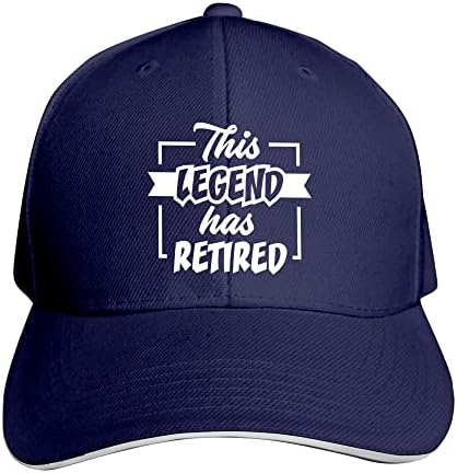 מתנות כובע פרישה לגברים ולנשים, האגדה הזו פרשה כובע בייסבול