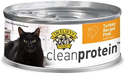 מתכון טורקיה של חלבון נקי של אלסי מזון רטוב לחתולים, פטה פחיות של 5.3 אונקיות