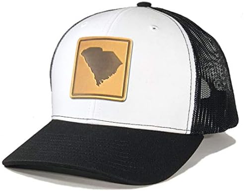 מולדת טיז גברים של דרום קרוליינה עור תיקון נהג משאית כובע
