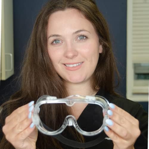 Genco שיניים נגד ערפל משקפי בטיחות מגן, משקפי מעבדה, משקפי בטיחות רפואיים, משקפי מבוגרים, משקפי בישול