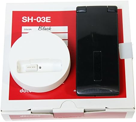 Docomo Sharp Sh-03e טלפון סלולרי אטום למים שחור