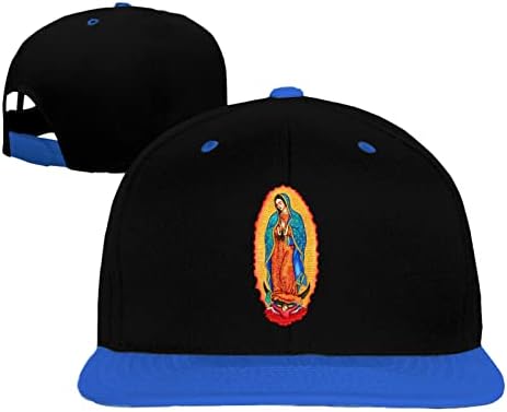 Guadalupe Virgin Mary Hip הופ כובע אופניים כובע בנות בנות כובעי בייסבול כובע אופניים
