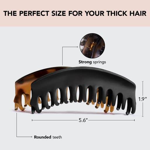 קיטש גדול שיער קליפים עבור נשים-ג ' מבו כיפת שיער טופר קליפים עבור עבה שיער / גדול שיער קליפ & מגבר; טופר קליפ עבור נערות /