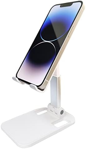 עמדת טלפון Zronst עבור שולחן כתיבה מתכוונת גובה זווית ניידת מחזיק טלפון סלולרי תואם לאייפון אייפד אנדרואיד