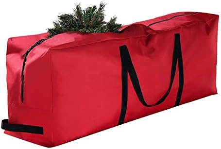 עץ חג המולד כיסוי, עמיד למים אחסון שקיות אחסון גדול שקיות ואקום אטום עץ אחסון מיכל עמיד ידיות
