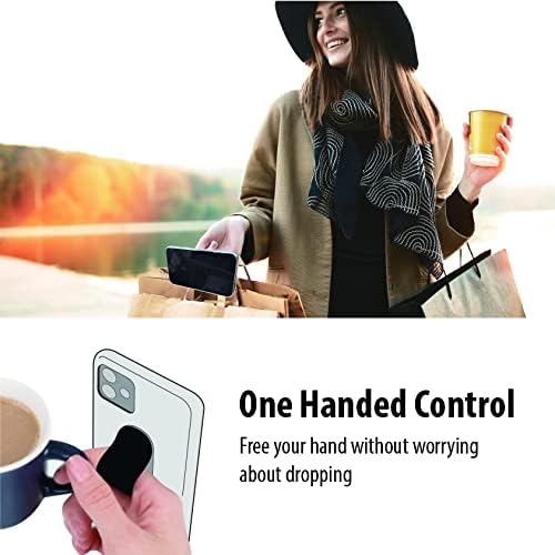 מומוסטיק פלטסטיק, מחזיק רצועת אחיזת אצבע לטלפון סלולרי ליד, מעמד לטלפון סלולרי, אחיזת סלפי לולאת אצבע דקה חדשה התואמת