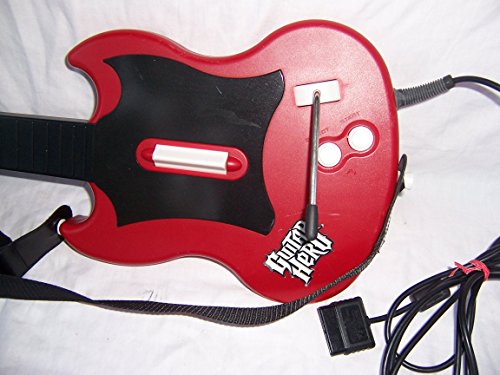 בקר גיבור גיטרה דובדבן SG עבור PS2 ו- Guitar Hero 3