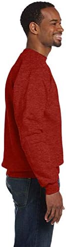 היינס יוניסקס 7.8 עוז., אקוסמארט 50/50 חולצת צווארון עגול של פלפל אדום
