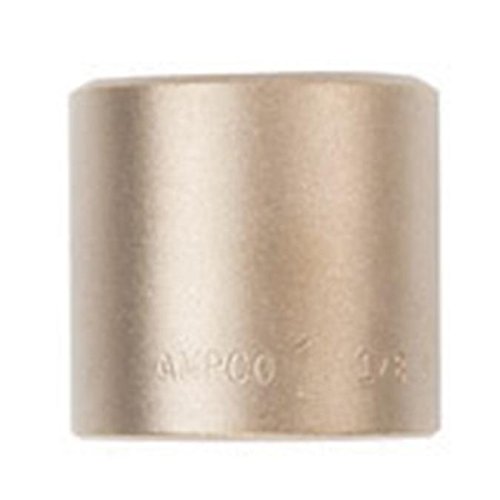 AMPCO כלי בטיחות SS-1/4D11MM SOCKECT STACKE, לא מקרי, לא מגנטי, עמיד בפני קורוזיה, כונן 1/4 , 11 ממ