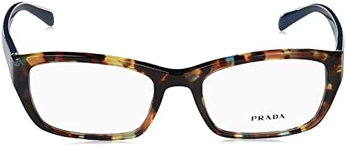 פראדה פר18וב-נג1או1 משקפיים, הוואנה מנוקד כחול, 52 מ מ