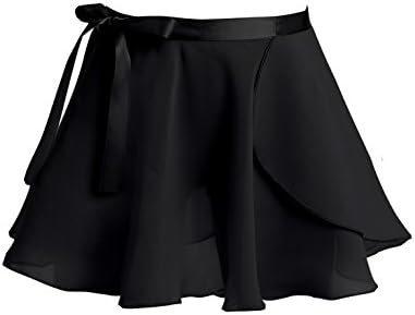 בנות חינם קלאסיות משרוול ארוך עם שרוול ארוך עם חצאית שיפון התעמלות בלט תלבושת ריקוד טוטו טוטו
