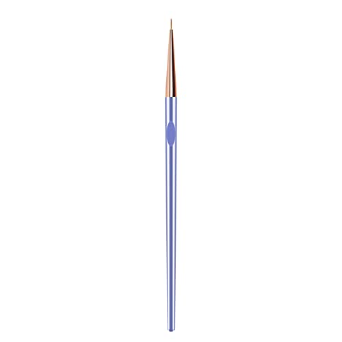 3 סטים של מניקור קו עטים אלקטרוליטי עט מחזיק אלקטרו סגול מניקור קו עט צבע ציור עט סט נייל ריינסטון
