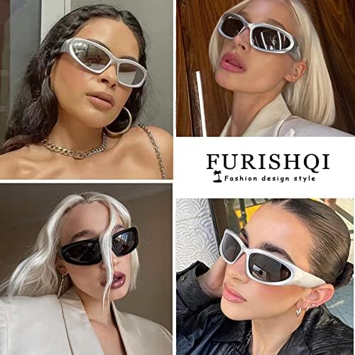 משקפי שמש לנשים גברים טרנדי עתיד טכנולוגיה חוש עיצוב משקפי שמש הגנה מפני קרינה אולטרה סגולה