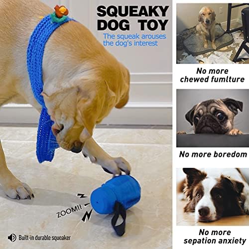 צעצועי פאזל לכלבים לחיכות אגרסיביות בינוניות גדולות צעצועים לכלבים אינטראקטיביים מטפלים בפיזור צעצועים לכלבים