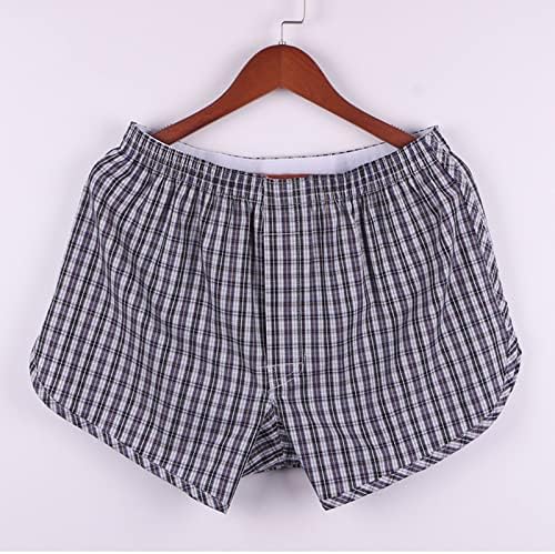 מכנסי בוקסר BMISEGM לגברים אורזים תחתוני כותנה כותנה מכנסי בוקסר רופפים מכנסיים קצרים מותניים בינוניים מכנסיים