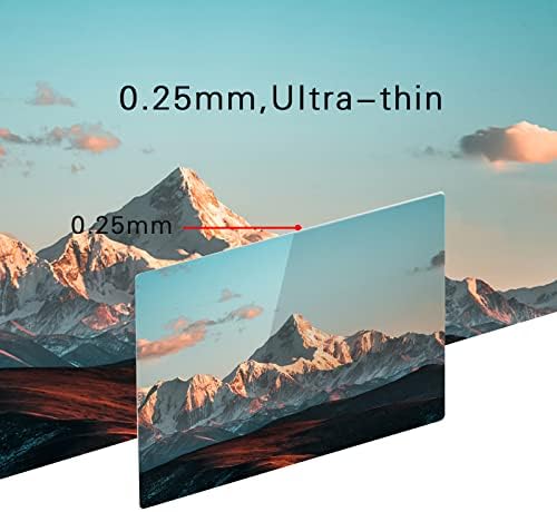 סרט זכוכית מחוסמת קינוקו עבור ניקון Coolpix W150 סרט קריסטל ברור ניקון W150 מגן מסך ללא בועה/אנטי-סקרט.